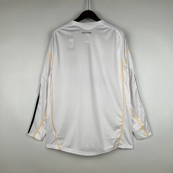 Real Madrid 2009/10 Home Retro Long Sleeve Jersey S-2XL