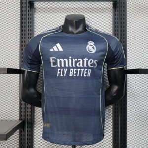 Real Madrid 25/26 Away Player Version Jersey - S-2XL