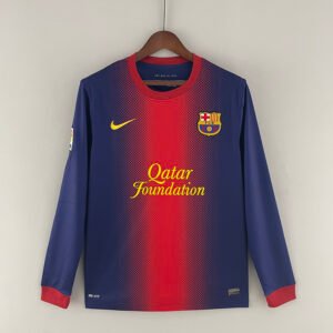 Barcelona 2012/13 Home Retro Long Sleeve Jersey S-2XL
