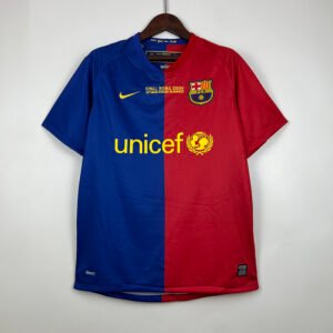 Barcelona 2008/09 UEFA Champions League Home Retro Jersey S-2XL