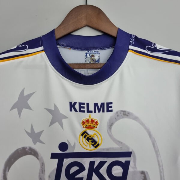 Real Madrid 1997/98 Champions League 7 Champions Retro Jersey S-2XL