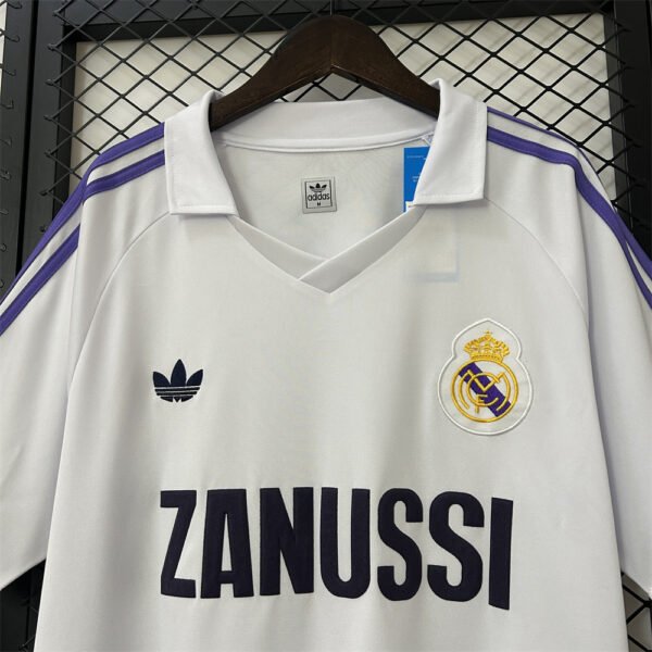 Real Madrid 1984/85 Home Retro Jersey S-2XL