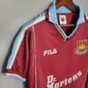 e49f1864 West Ham United 1999/01 Home Retro Jersey S-2XL