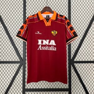 Rome 1998/99 Home Retro Jersey S-2XL