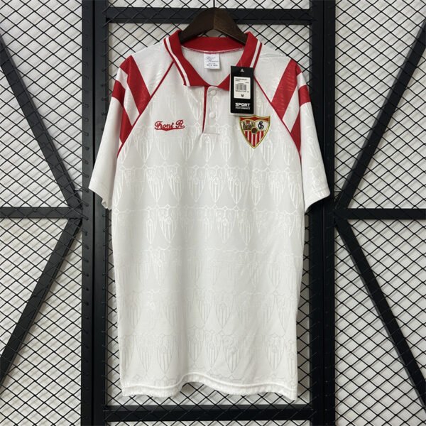 e7a12d21 Sevilla 1992/93 Home Retro Jersey S-2XL