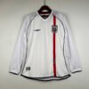 e7cea639 England 2002 Home Retro Long Sleeve Jersey S-2XL