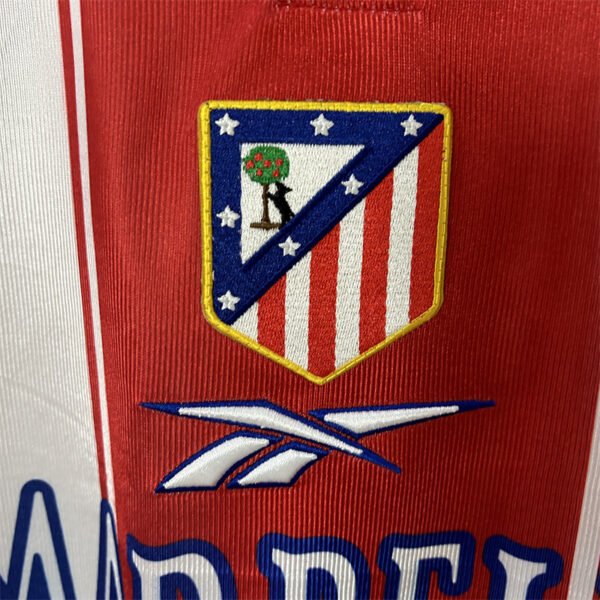 Atletico Madrid 1999/00 Home Retro Jersey S-2XL