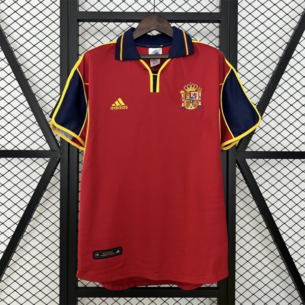 Spain 2000 Home Retro Jersey S-2XL