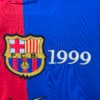 Barcelona 100 Anniversary Home Retro Long Sleeve Jersey S-2XL