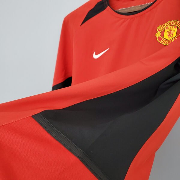 Manchester United 2002/03 Home Retro Long Sleeve Jersey S-2XL