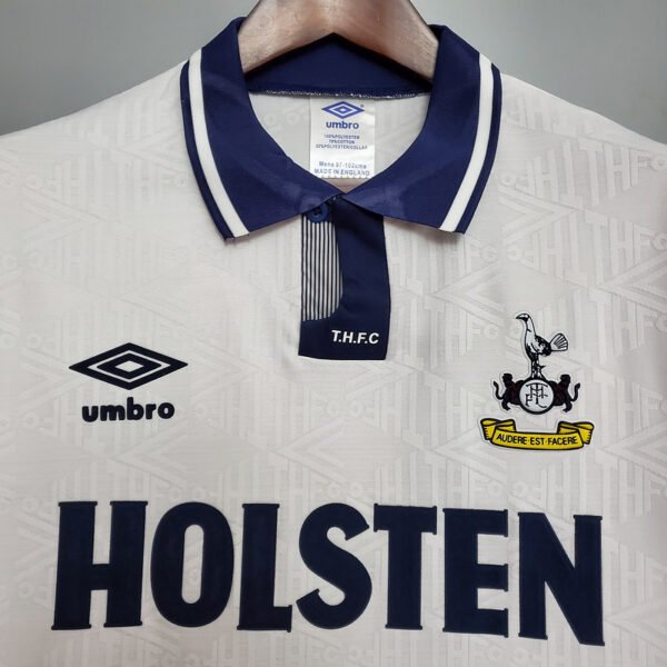 eb896c1b Tottenham 1991/93 Home Retro Jersey S-2XL