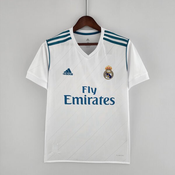 Real Madrid 2017/18 Home Retro Jersey S-2XL