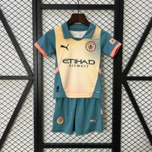 Manchester City 24/25 Third away jersey (children's kit) 16-28