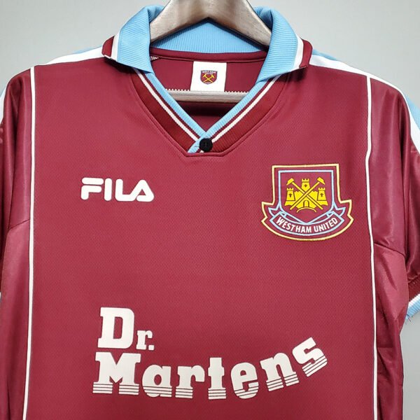 ee89c8f7 West Ham United 1999/01 Home Retro Jersey S-2XL