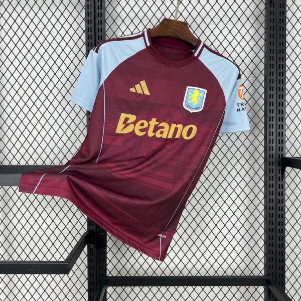 Aston Villa 25/26 Home Fan Version Jersey - S-2XL