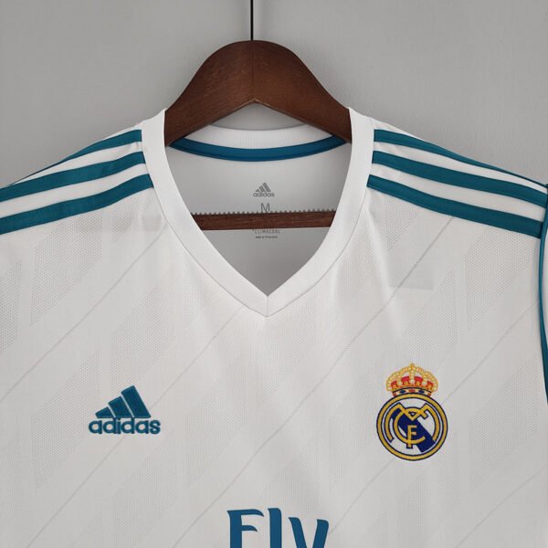 Real Madrid 2017/18 Home Retro Jersey S-2XL