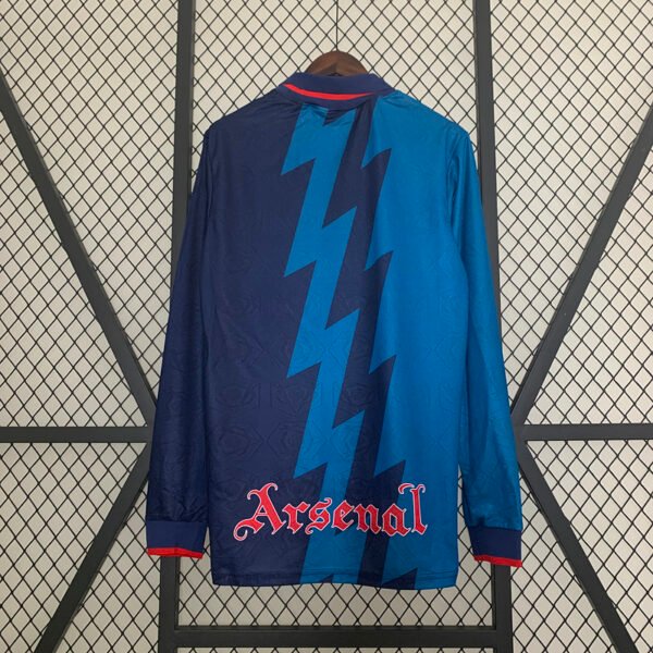 Arsenal 1995/96 Away Retro Long Sleeve Jersey S-2XL