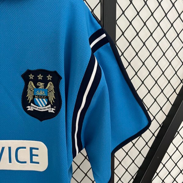 Manchester City 2002/03 Home Retro Jersey S-2XL