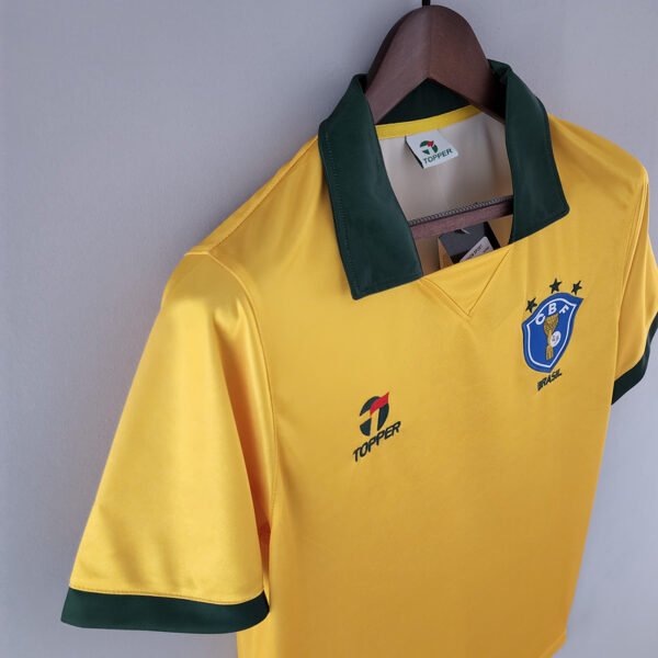 Brazil 1988 Home Retro Jersey S-2XL