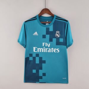 Real Madrid 2017/18 Second Away Retro Jersey S-2XL