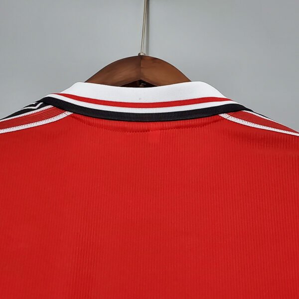fec3d83f Manchester United 1998/99 Home Retro Long Sleeved Jersey S-2XL