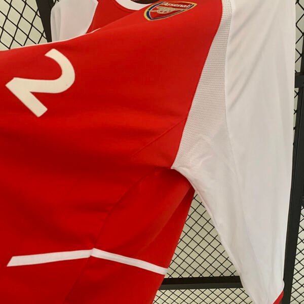 fee06fb1 Arsenal 2002/04 Home Retro Long Sleeve Jersey S-2XL