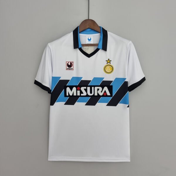 ff687e57 Inter Milan 1990/91 Away Retro Jersey S-2XL