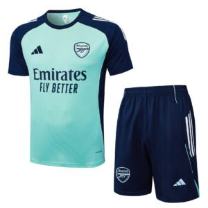 Arsenal 25/26 Mint Green Training Short-Sleeve Set - S-2XL