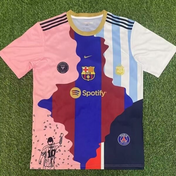 Messi 10 2025 Commemorative Edition Multi-color Jersey S-2XL