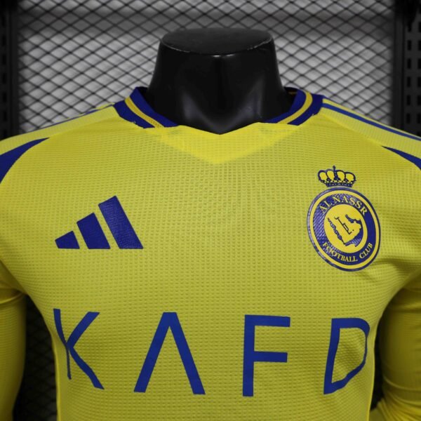 Al-Nassr FC 24/25 Home Long Sleeve Jersey - S-2XL