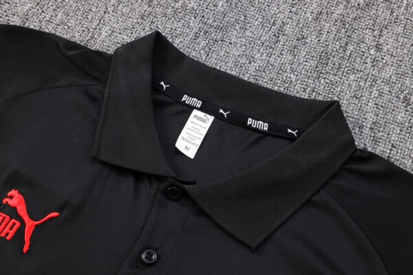 AC Milan 24/25 Black Training Polo Set - S-2XL