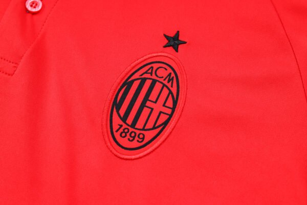 AC Milan 23/24 Red Training Polo Set - S-2XL