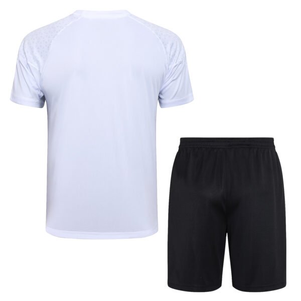 AC Milan 23/24 White Training Short-Sleeve Set - S-2XL