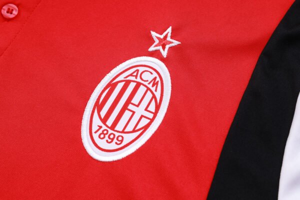 AC Milan 23/24 Red Training Polo Set - S-2XL