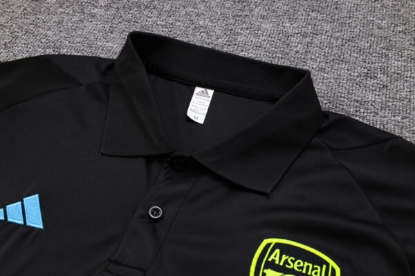 2930ed90 Arsenal 23/24 Black Training Polo Set - S-2XL