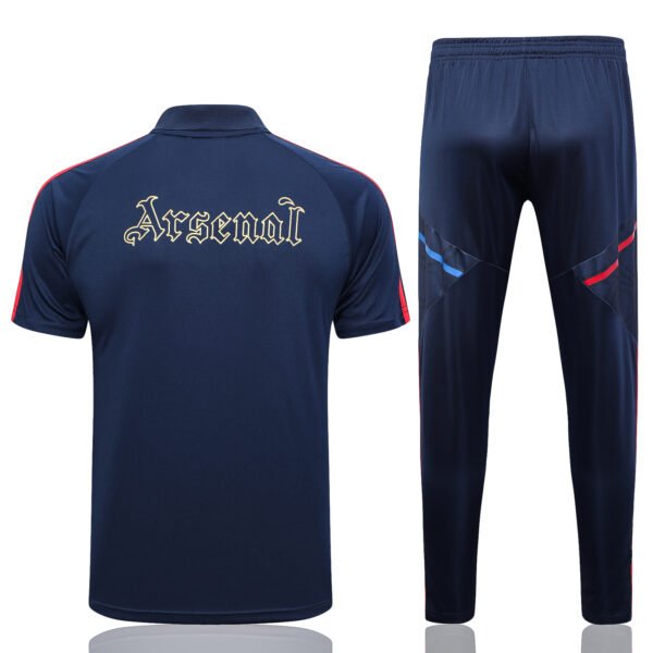 Arsenal 23/24 Royal Blue Training Polo Set - S-2XL