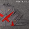 AC Milan 24/25 Gray Training Full-Zip Set - S-2XL