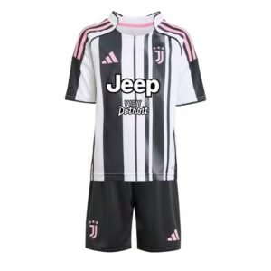 Juventus 25/26 Home Kids Kit 16-28