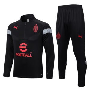 AC Milan 22/23 Black Training Half-Zip Set - S-2XL