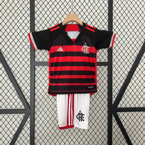 5825b1c6 Flamengo 24/25 Home Kids Kit 16-28