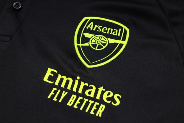599edfaa Arsenal 23/24 Black Training Polo Set - S-2XL