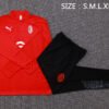 AC Milan 23/24 Red Spray Training Half-Zip Set - S-2XL