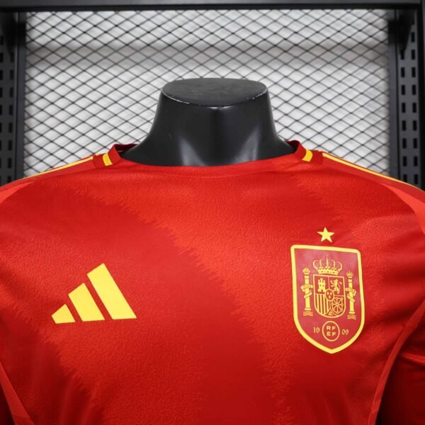 Spain 2024 Home Player Long Sleeve Jersey S-2XL