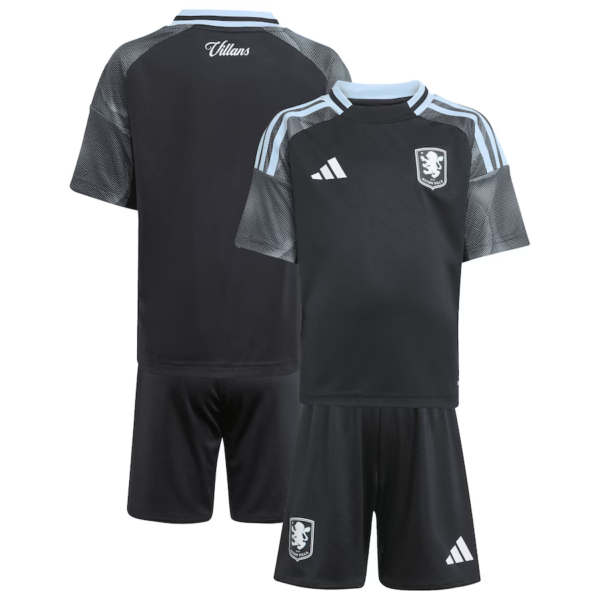 Aston Villa 25/26 Away Kids Kit 16-28