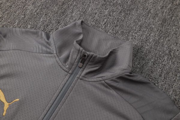 AC Milan 24/25 Gray Training Full-Zip Set - S-2XL