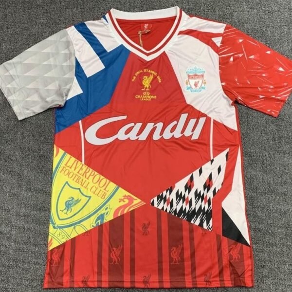 79ff9b4cdb98f0e5fe3d19ac39ee04a Liverpool Mixed Commemorative Edition Retro Jersey S-2XL
