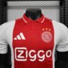 7ab4af7a Ajax 24/25 Home Player Version Jersey - S-2XL