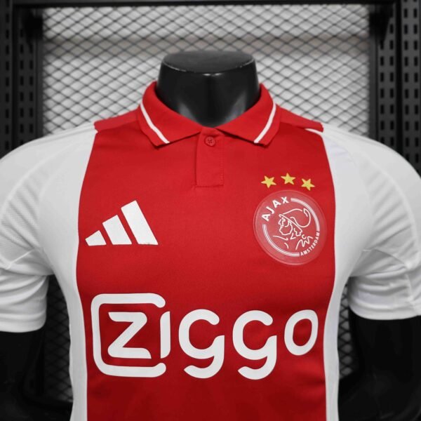 7ab4af7a Ajax 24/25 Home Player Version Jersey - S-2XL