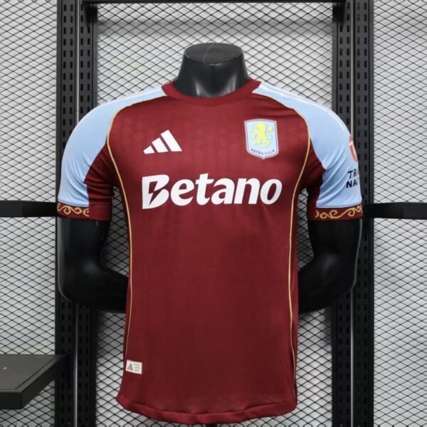 Aston Villa 25/26 Home Player Version Jersey S-2XL