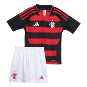 Flamengo 2025/26 Home Kids Kit 16-28